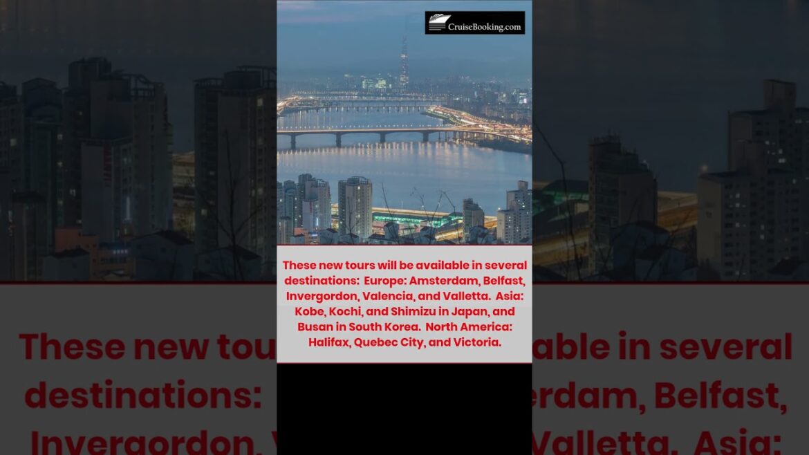 Oceania Announces 12 New Culinary Discovery Tours for 2025 | #shorts