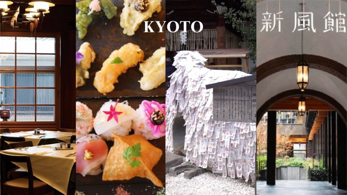 京都vlog】冬の京都を満喫！行列ができる老舗レトロ喫茶店でランチ / かわいくて美しい「京の手まり寿司」/ 下鴨神社前でいただく絶品みたらし団子を堪能