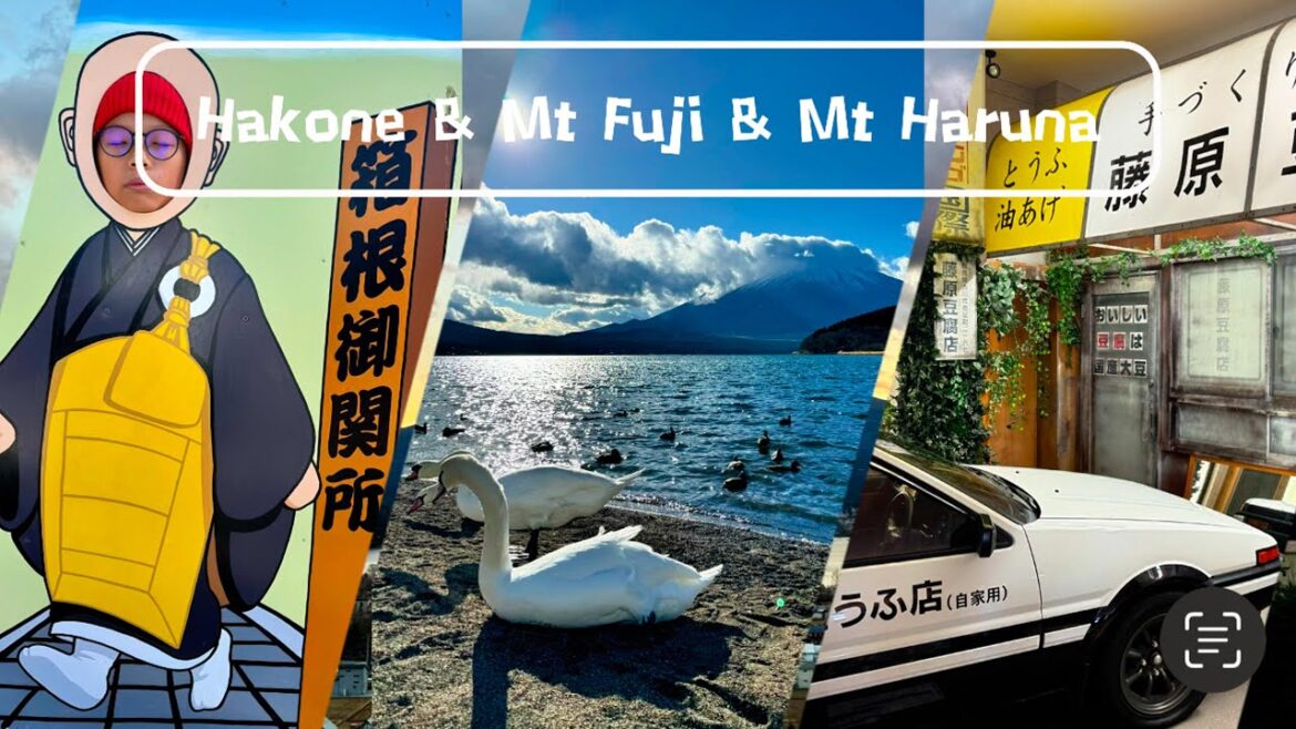[Travel With EZ #19] Hakone & Mt Fuji & Mt Haruna/Akina | Travel Vlog