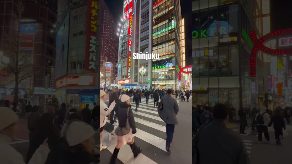 【JAPAN】Shinjuku,Tokyo,Japan #shorts  #Japan  #tokyo  #travel