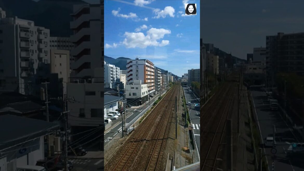 Kitakyushu Monorail Ride (Kokura Line), Kitakyushu, Japan