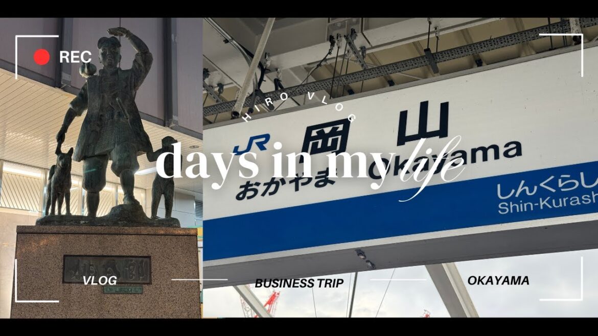 【Vlog】Business Trip | Okayama & Hiroshima | Hotel Restraurnts