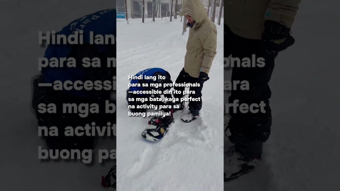 Feel the rush at Snowpark F Village in Sapporo