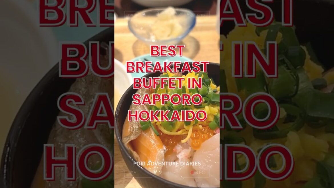 Best Breakfast Buffet in Sapporo Hokkaido  #food #travel #hokkaido #breakfast #japanesefood #sapporo