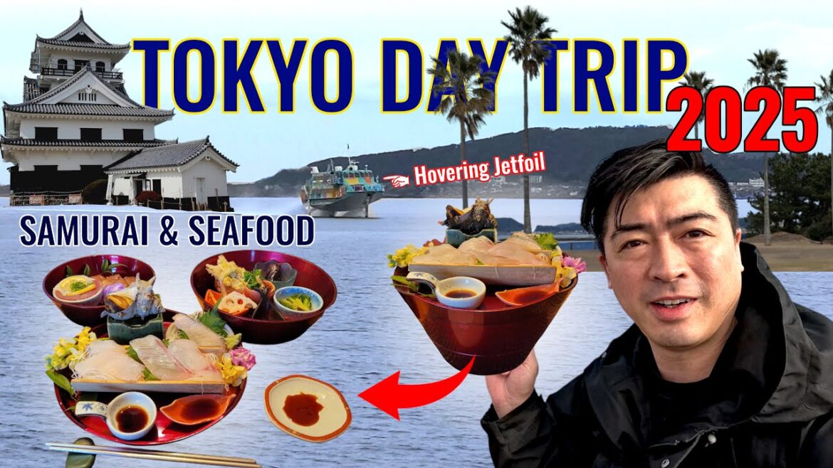 JAPAN 2025 | A Perfect Tokyo Day Trip: Samurai Castles, Seafood & Ocean Views JAPAN 2025 | A Perfect Tokyo Day Trip: Samurai Castles, Seafood & Ocean Views