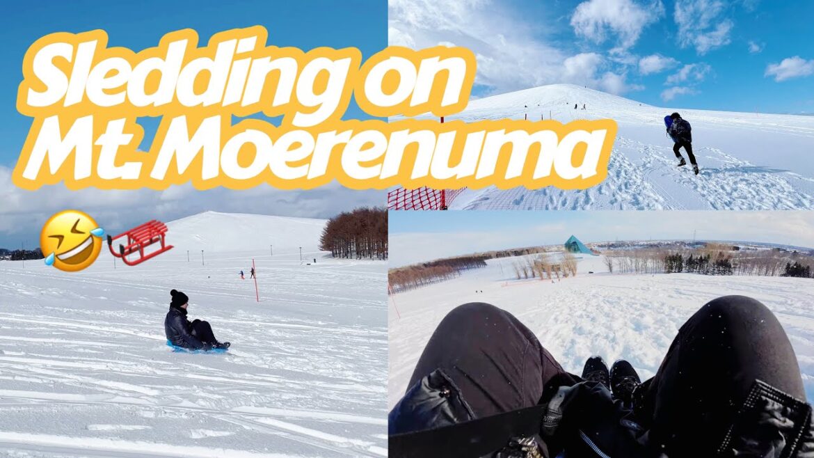 POV Moerenuma: Snow Sledding on Mt. Moerenuma π | Walking Tour POV Moerenuma: Snow Sledding on Mt. Moerenuma π | Walking Tour