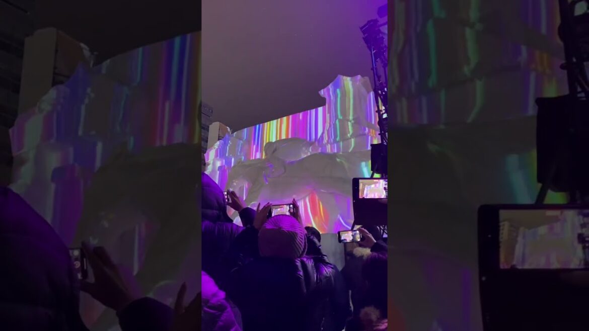 75th Sapporo Snow Festival #projection #travel #festival