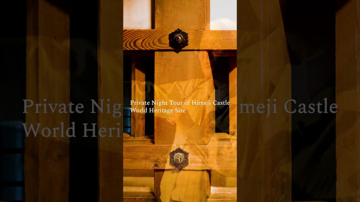 Expert-led Private Night Tour of Himeji Castle, World Heritage Site and National Treasure #wabunka