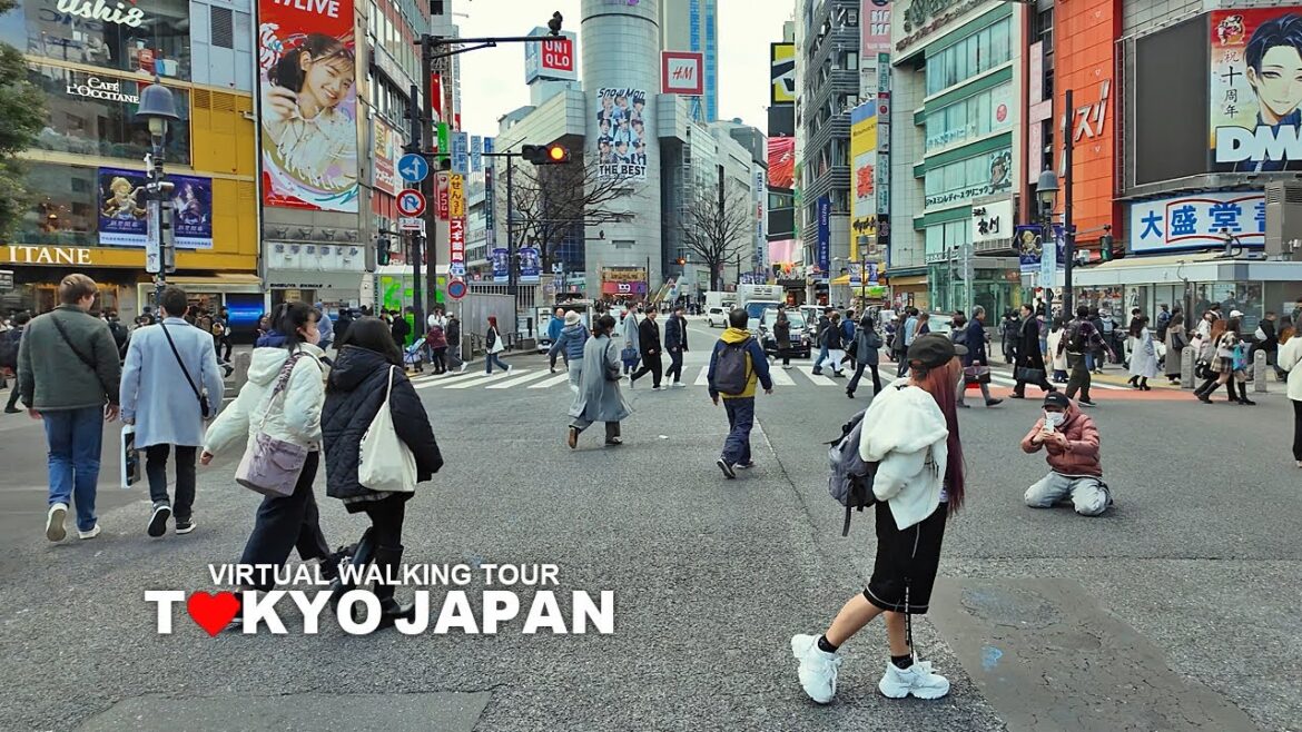 [Full Version] TOKYO JAPAN, Walking Tour Shinjuku and Shibuya, Udagawacho, Shibuya Station, Travel