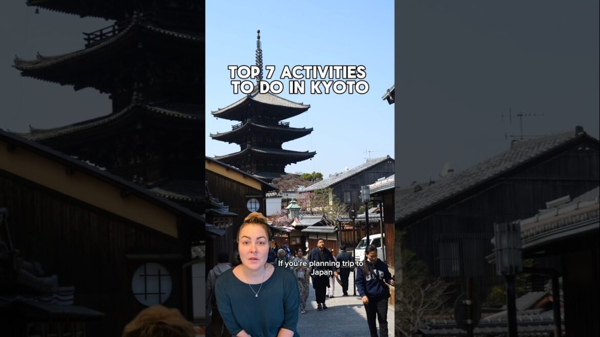 Top 7 activities to do in Kyoto, Japan ⛩️🇯🇵 #japantravel #japan #kyoto