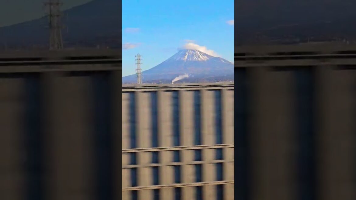#Mt Fuji #Japan  #bullet train #travel #vacation #trending #fyp