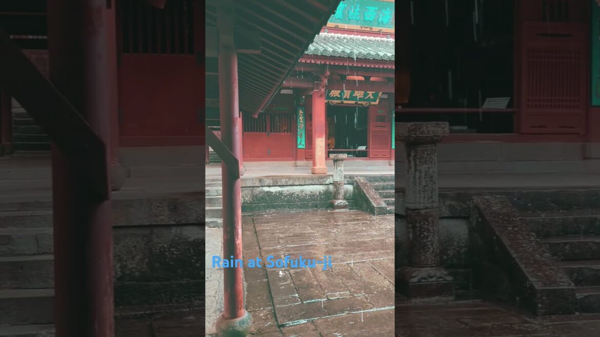 Rain at Sofuku-ji Nagasaki