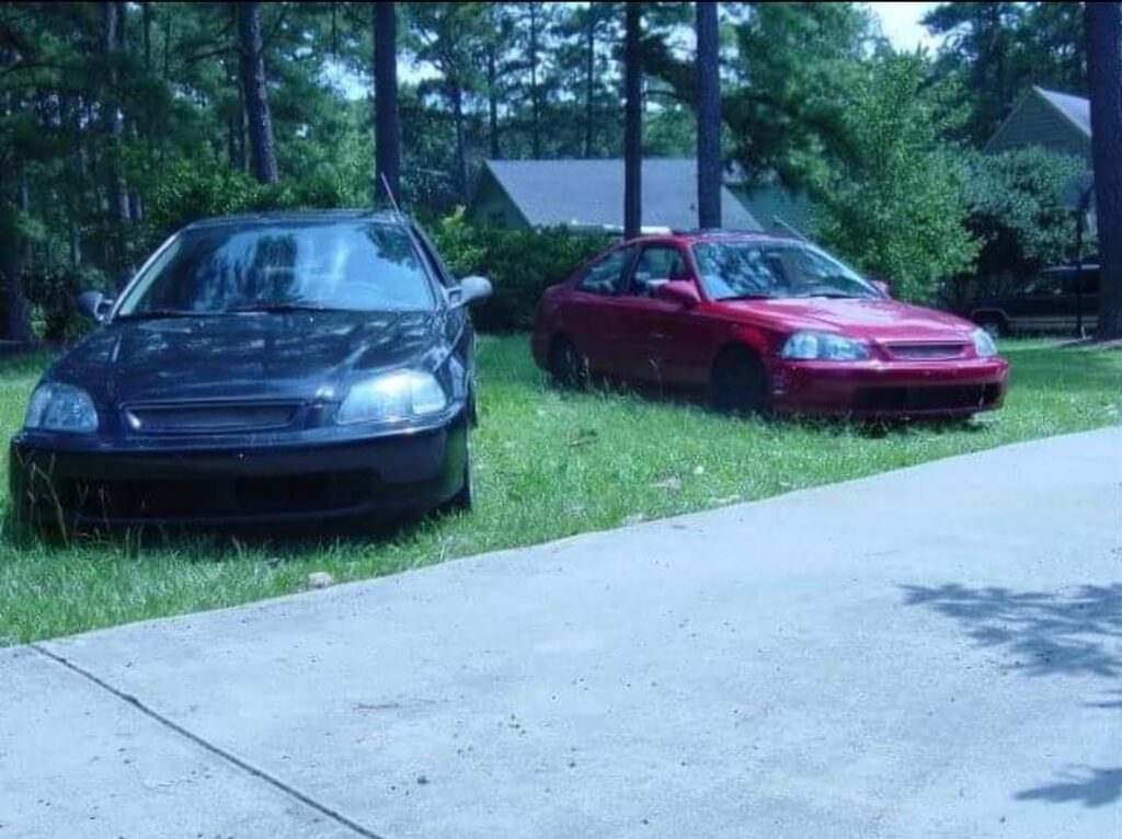 The last surviving pictures of my '98 EX and DX.