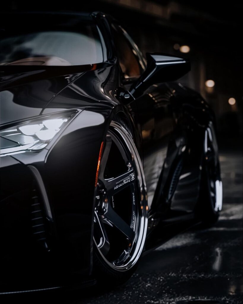 Modestly Lowered LC500