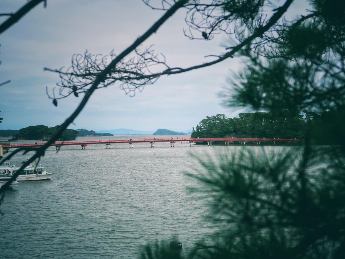 Matsushima Bay, one of the  top 5 beautiful places in Japan’s.