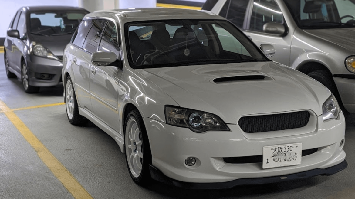 My old JDM Legacy STI