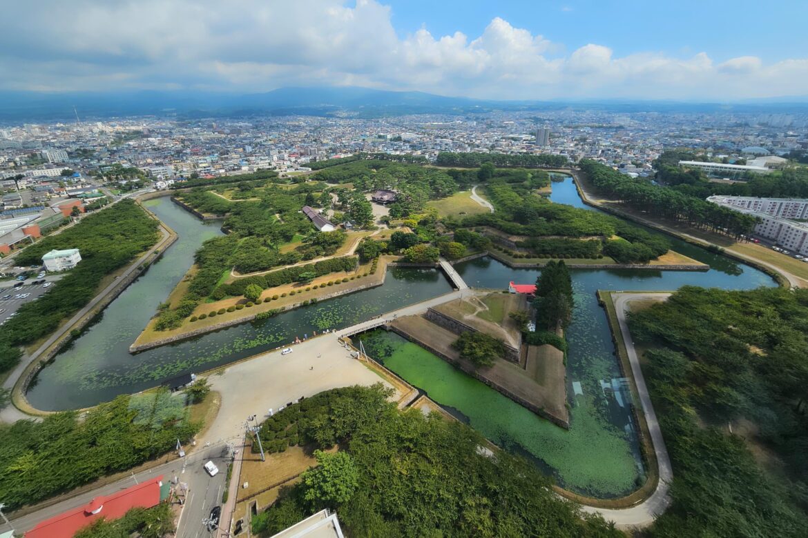 Goryōkaku, Hakodate - one of only two star forts in Japan