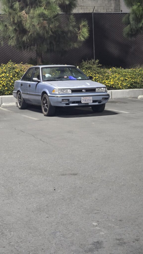 1992 Toyota Corolla Front End 1992 Toyota Corolla Front End