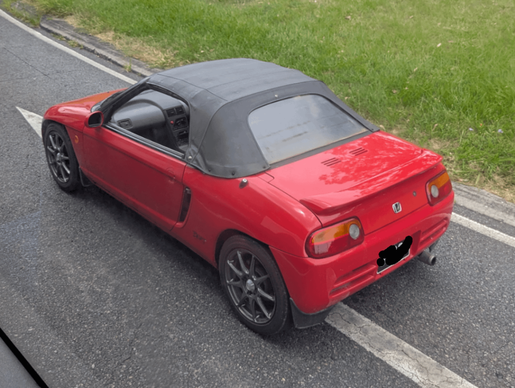 Honda Beat spotted in Brisbane. Such a BABY 😭❤️