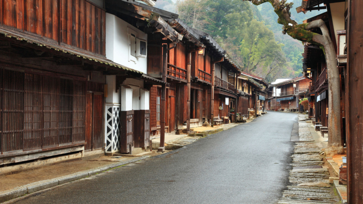 A Walk Down Kiso Road, The Artist's Street In Nagoya, Japan
