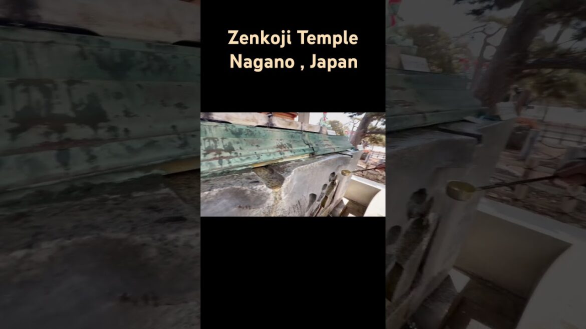 Zenkoji temple | Nagano Japan
