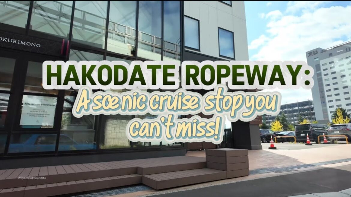 Hakodate Ropeway, Hokkaido, Japan 🇯🇵