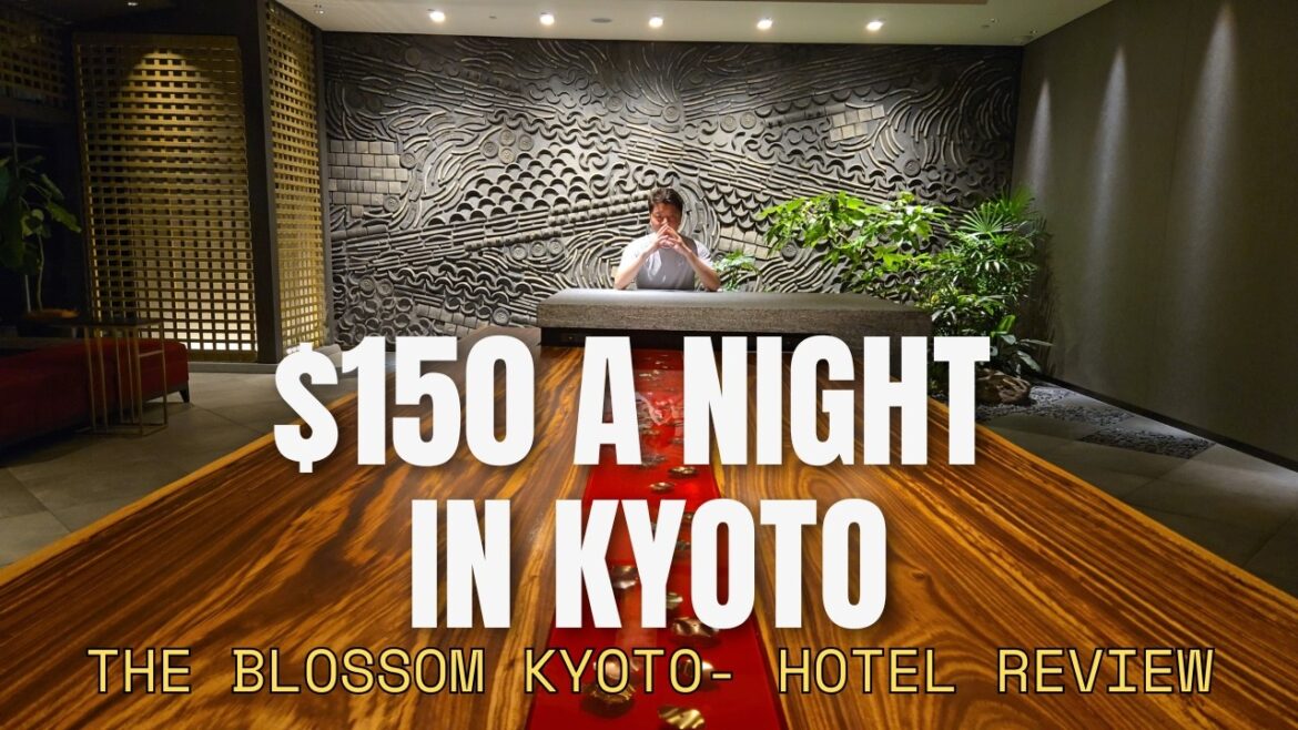 everyone stays here, but should you? the blossom kyoto hotel review | near kyoto station
