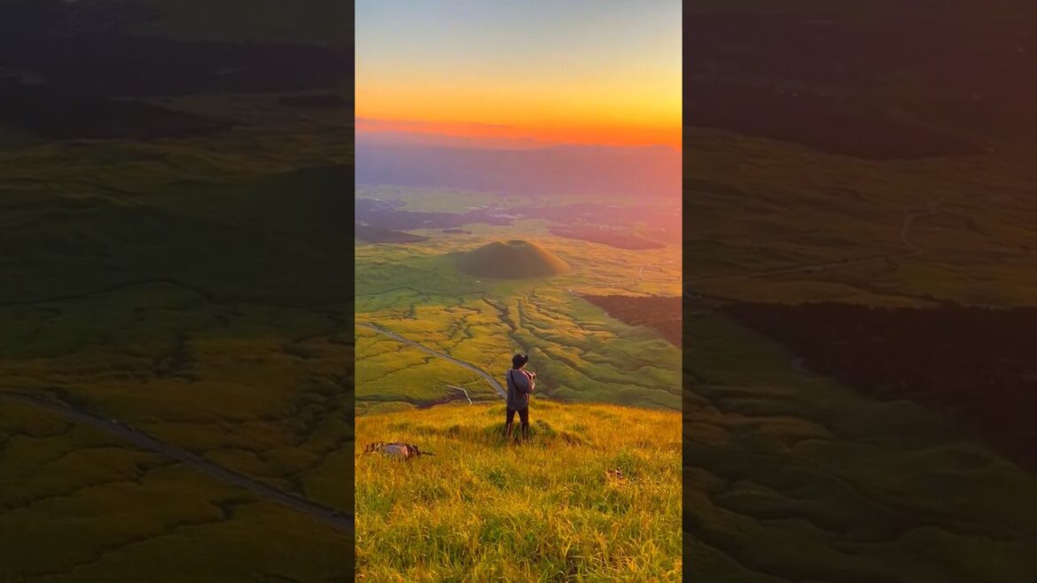Most beautiful volcano view in Japan ❤ Most beautiful volcano view in Japan ❤