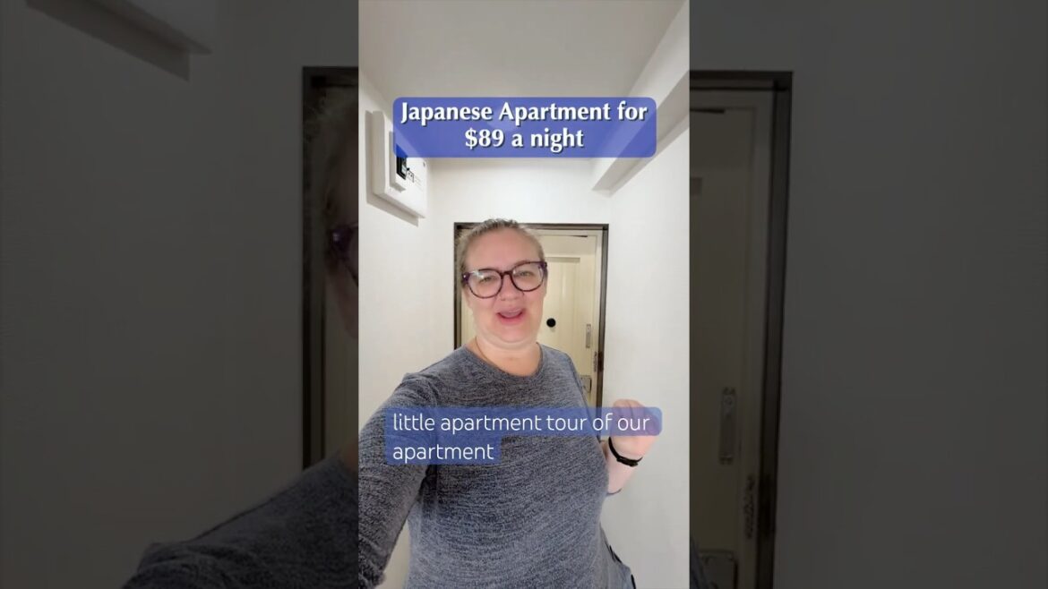 $89 a night in Japan! Would you stay here? #traveljapan #familytravel #nomadiclife