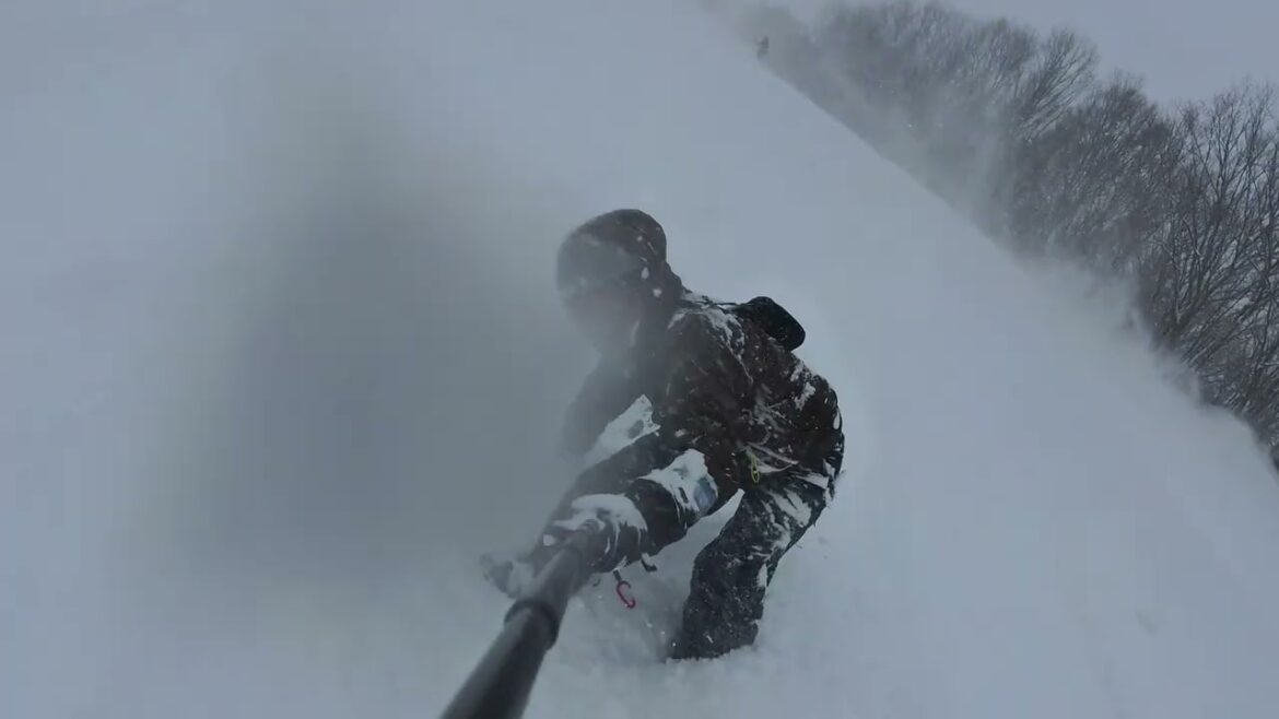 Mandanaro Snowboarding Trip Feb 2025. Nagano, Japan.  Japow.