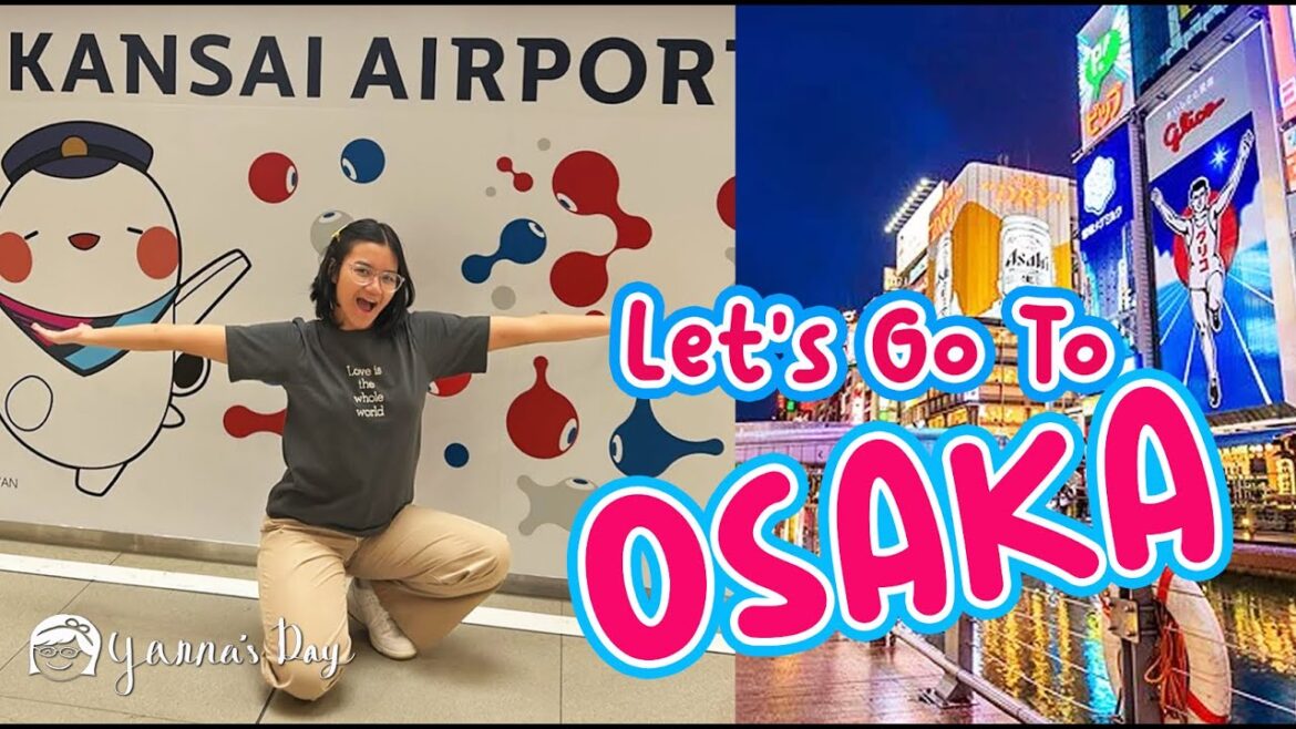 First Time in Osaka! Manila to Osaka Travel Vlog | Exploring Shinsaibashi & Glico Sign