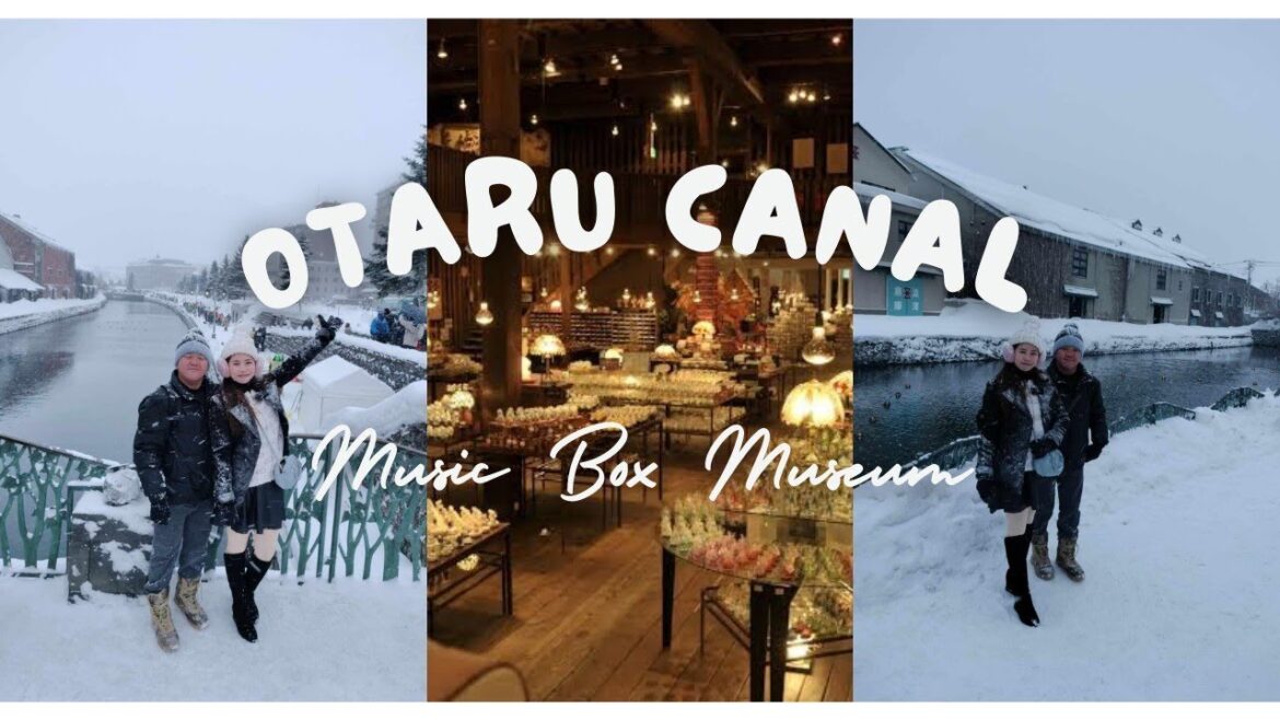 OTARU CANAL & MUSIC BOX MUSEUM #sapporo2025 #otaru #otaruvlog #musicboxmuseum