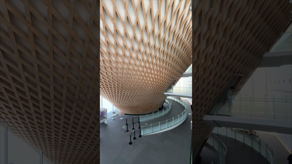 Mt.FUJI World Heritage Centre, by Shigeru BAN [ Japanese Architecture Tour Short Vlog ] building 静岡