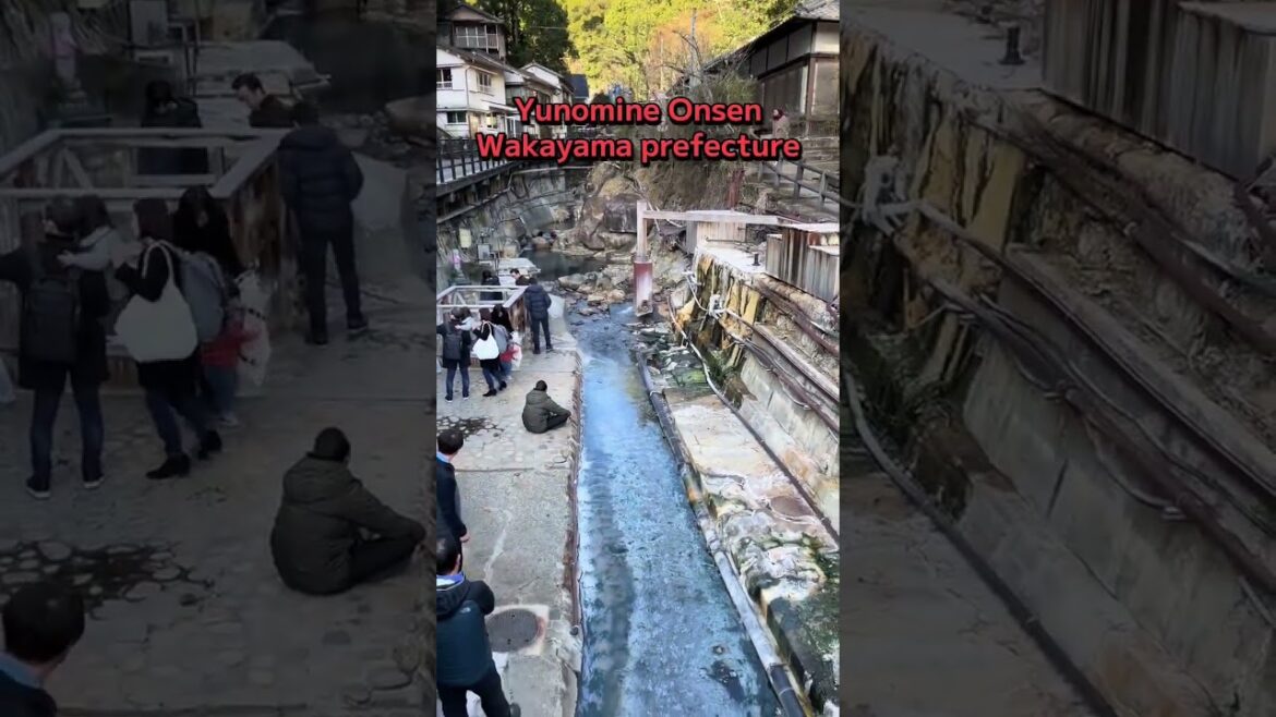 Yunomine Onsen, a hidden hot spring in Wakayama - Japan travel #japan #yunomineonsen #wakayama #湯温泉