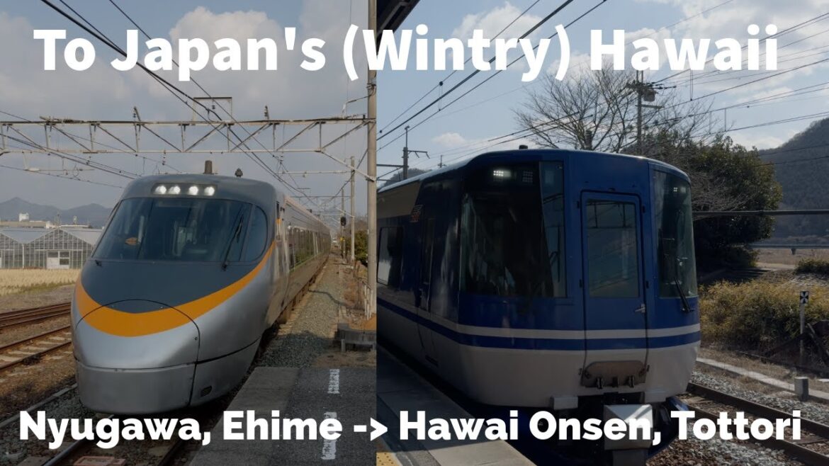 To Japan's Wintry Hawaii - Nyugawa, Ehime to Hawai Onsen, Tottori