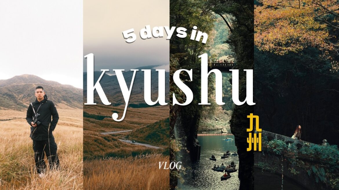 5 Day Kyushu Road Trip🌋♨️ Scenic spots, Aso, Yufuin (Ghibli) Village, Beppu’s Hot Springs | Ep 4