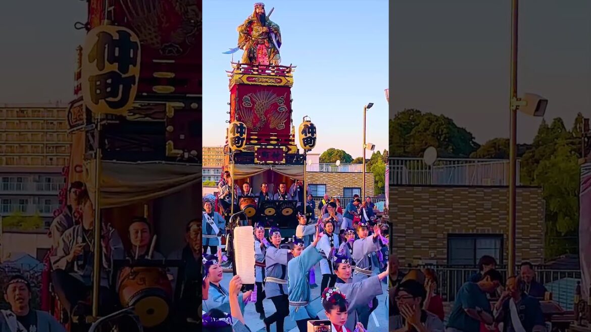 仲町！【佐倉の秋祭り2024】 #shorts #travel #千葉県 #祭り #festival #祭り japan