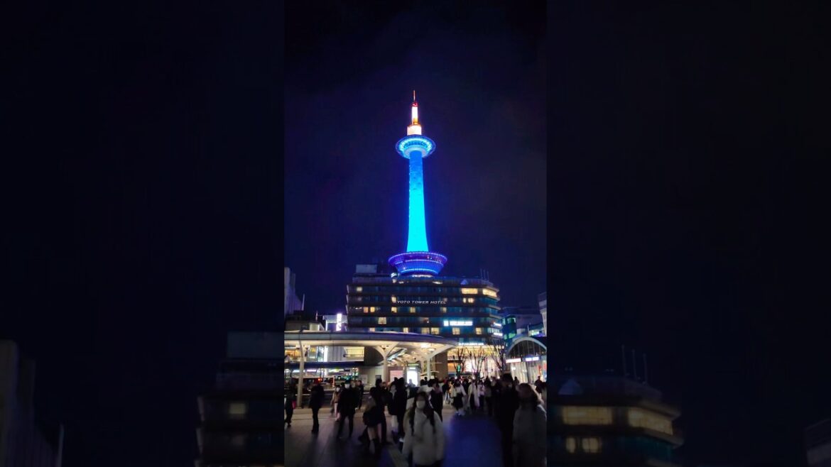 KYOTO TOWER Color Switch! Which One Do You Like? π€πΌ#shorts #kyoto #travel #japan #kyototower KYOTO TOWER Color Switch! Which One Do You Like? π€πΌ#shorts #kyoto #travel #japan #kyototower