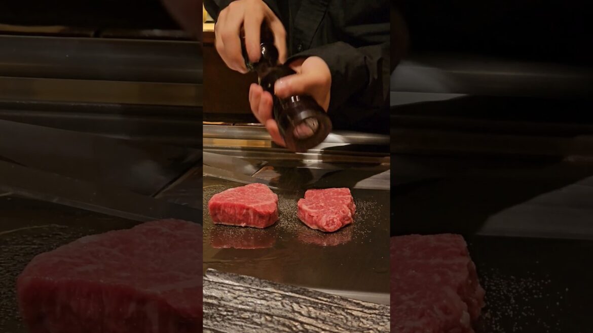 World's Most Expensive Beef-Kobe Wagyu Beef #japan #shorts #food #asmrfood #wagyusteak #travel