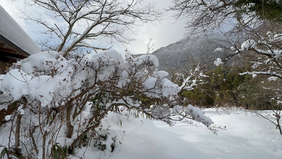 Nakasendo Snow way Tsumago-Juku Nagiso Station