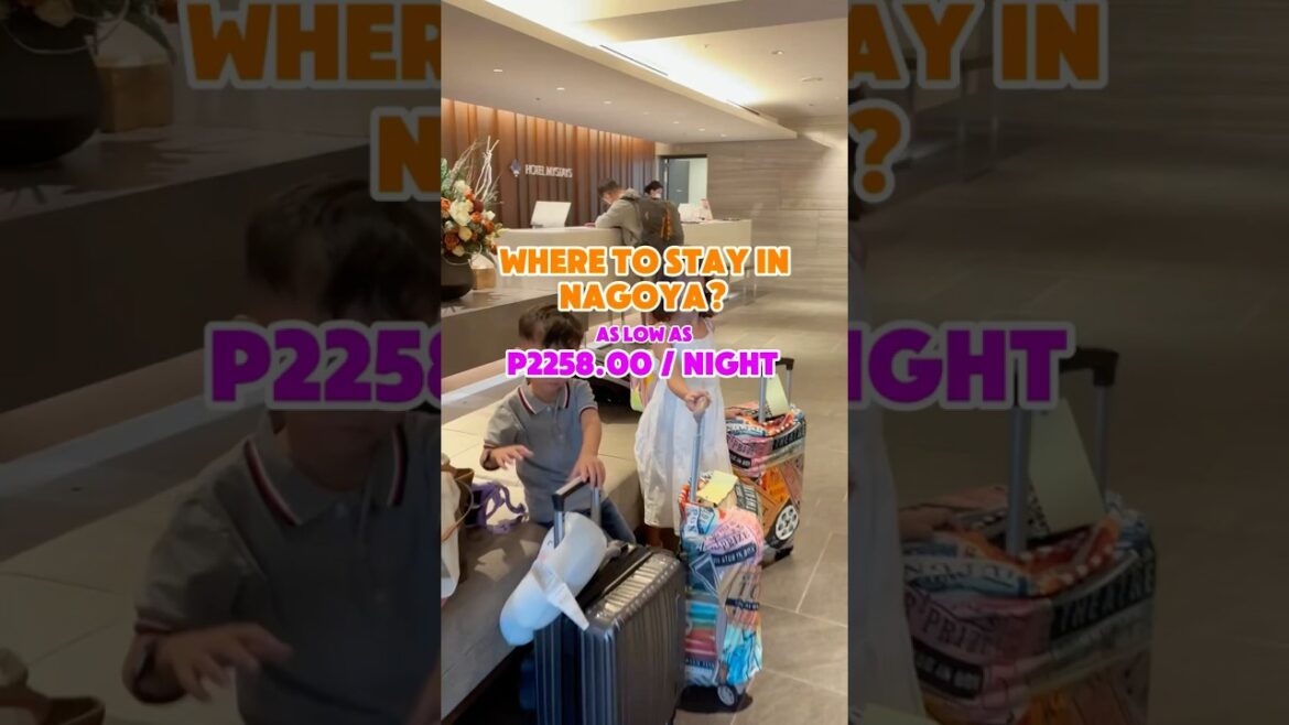 Affordable hotel in Sakae, Nagoya! Best place to stay!