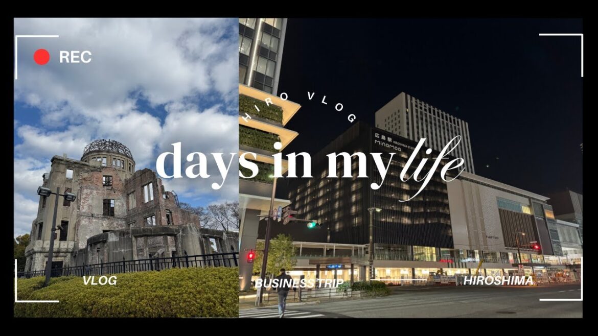 【Vlog】Hiroshima | Hotel Restraurnts | Business Trip