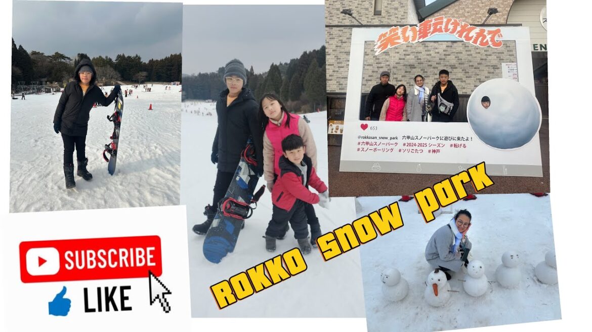 “Road Trip Arimacho ke Rokko Snow Park! Main Salju + View Keren!”