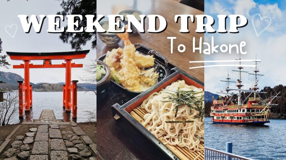 Weekend Getaway to Hakone ♡ Scenic Cruise, Shrine Visit & More