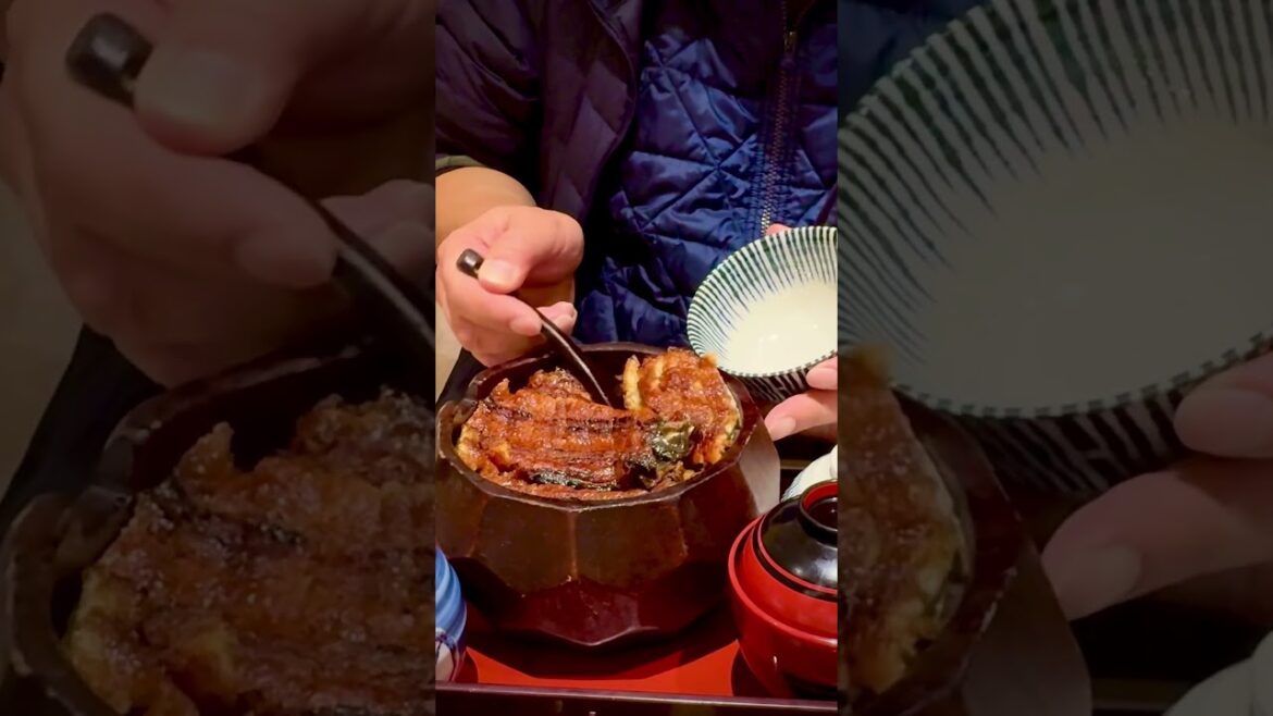 Trying Nagoya’s Famous Unagi Eel Rice #youtubeshorts #shorts #short #shortvideo #foodshorts #eating Trying Nagoya's Famous Unagi Eel Rice #youtubeshorts #shorts #short #shortvideo #foodshorts #eating