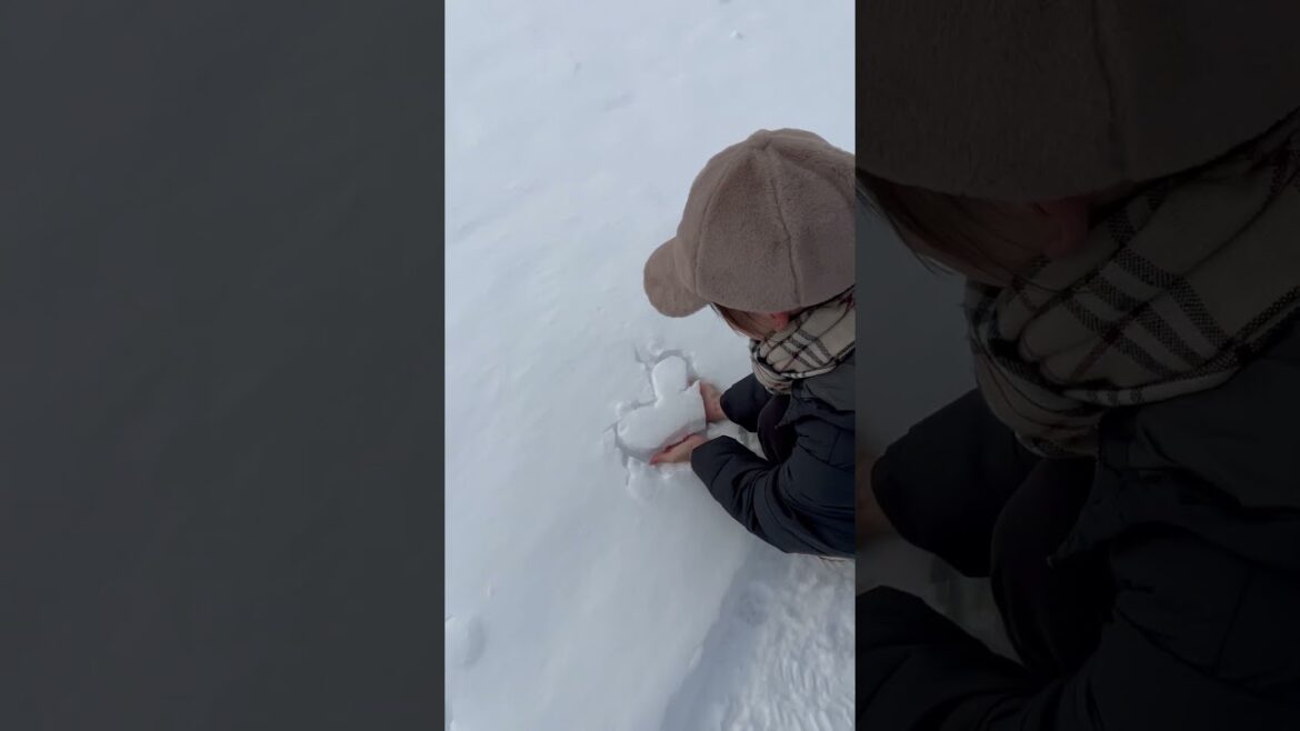 Hokkaido Powdersnow ☃️💗🎌 #cute #hokkaido #snow #sapporo #winter #japanvlog