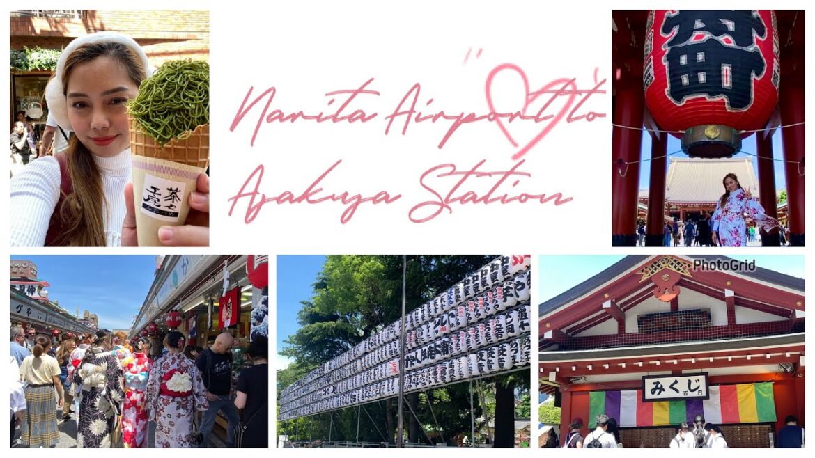 Narita Airport to Asakusa Station (Solo Travel) Narita Airport to Asakusa Station (Solo Travel)