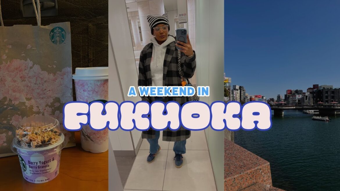 LIVING IN JAPAN | weekend trip to Fukuoka, basketball games, & more