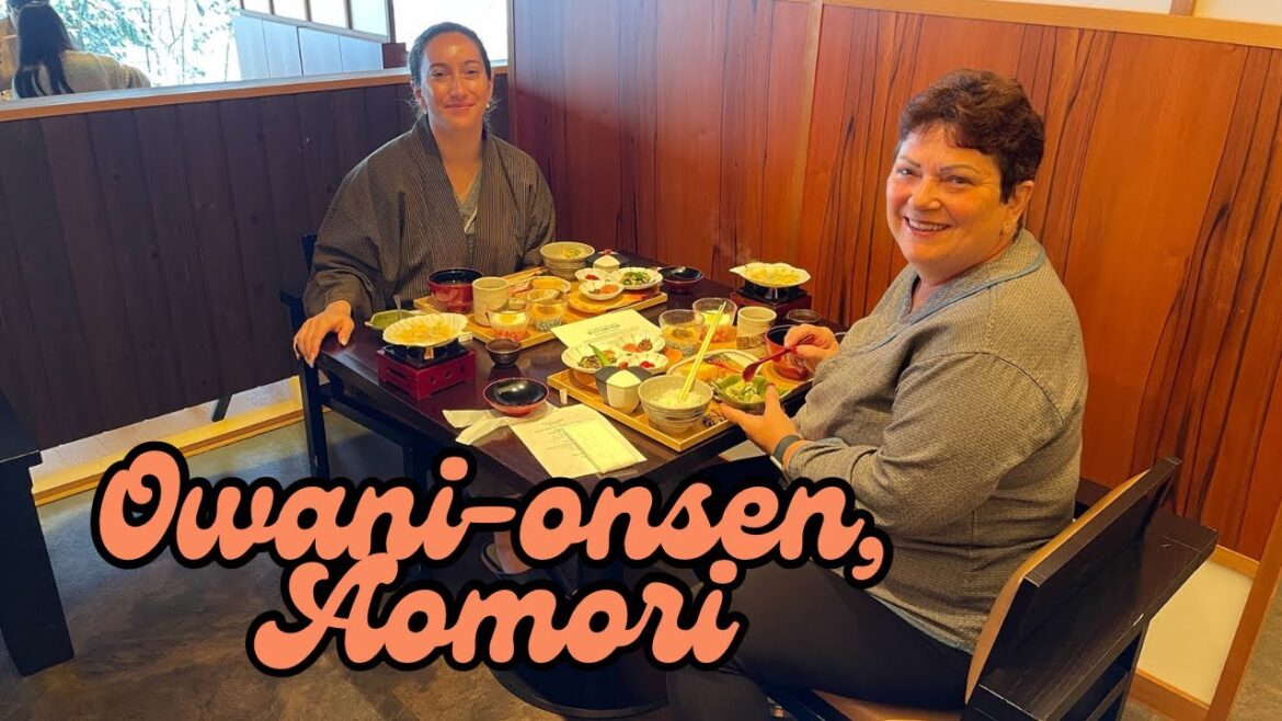 travel with my 60+ mum | ōwani-onsen, aomori, japan