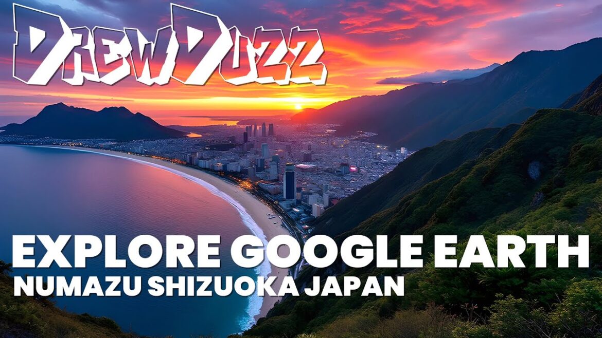 Drew Duzz Explore Maps Series 110 Numazu Shizuoka Japan 3D Google Earth